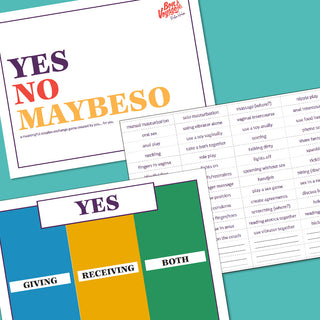 Yes No MaybeSo - A Sexual Wellness Game by Kristin